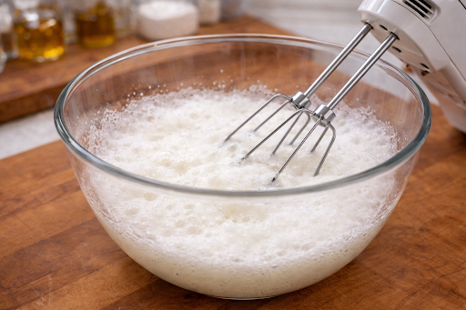 Làm Creamchesse đơn giản với trứng và Vani