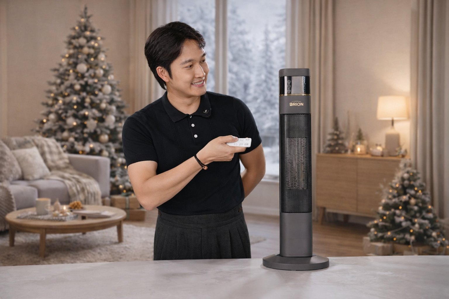 Máy sưởi Brion đồng hành cùng Nguyễn Đình Tú