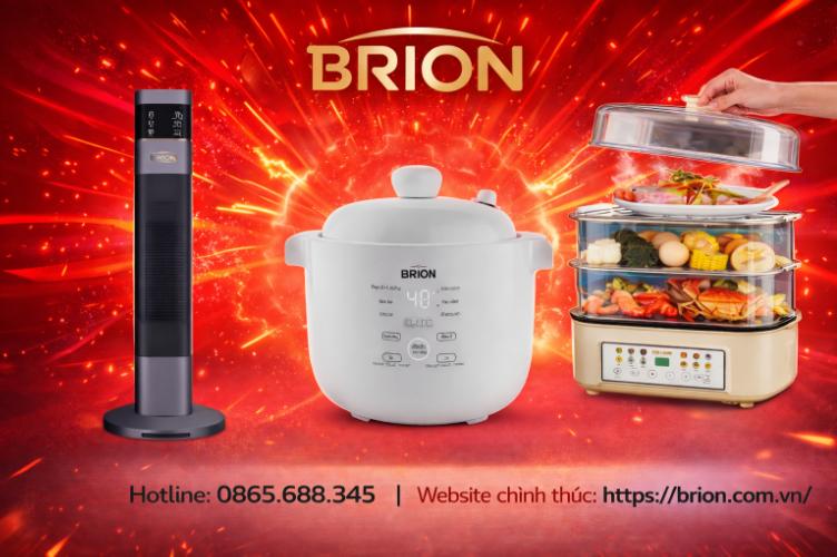 Brion Gia dụng hiện đại cho gia đình Việt