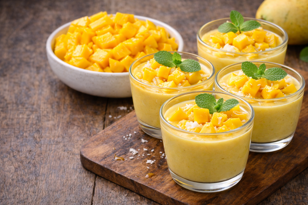 Món Pudding xoài thơm ngon bổ dưỡng