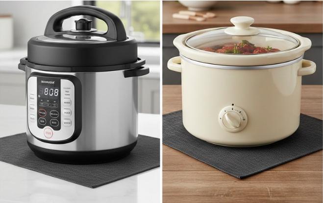So sánh nồi nấu chậm và nồi áp suất